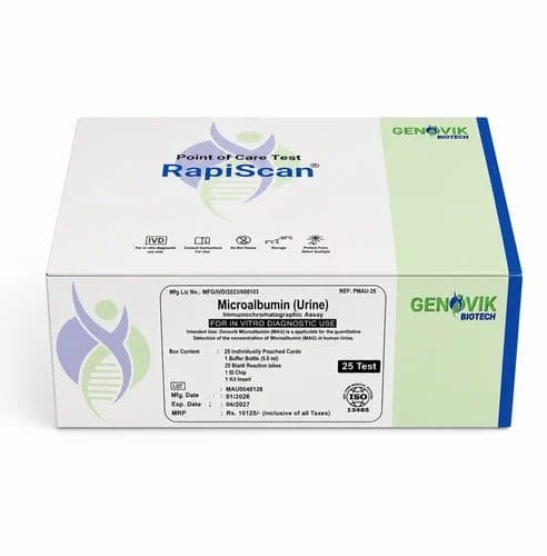 RapiScan Microalbumin (Urine) strips