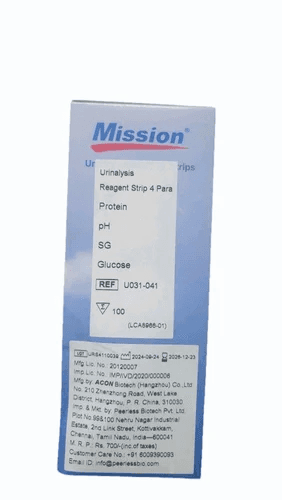 Mission Urinalysis Reagent Strip 4-Parameter