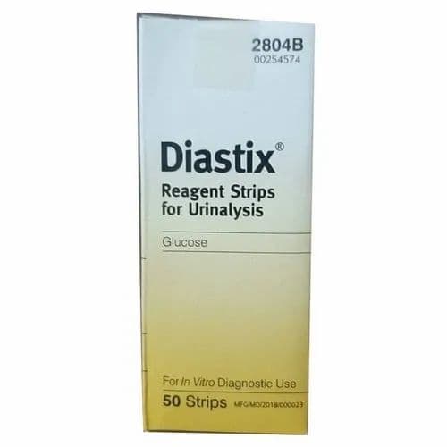2804B Diastix Reagent Urinalysis Test Strips