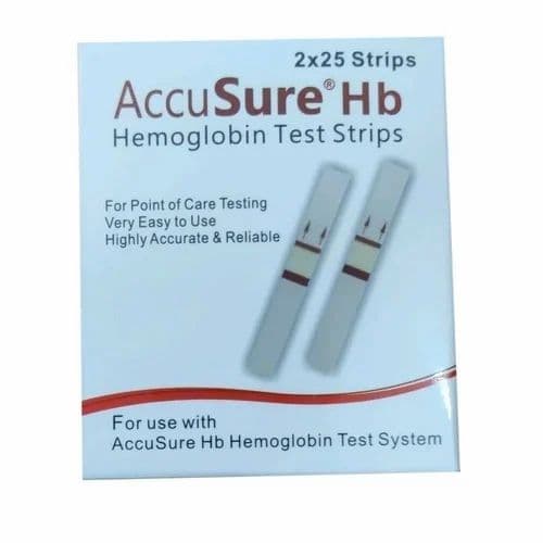 AccuSure Hb Hemoglobin Test Strips