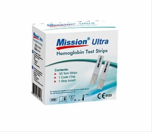 Mission® Ultra Hemoglobin Test Strips
