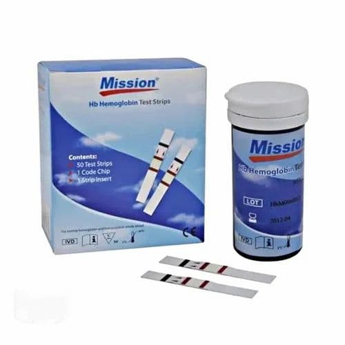 Mission Hb Test Strips