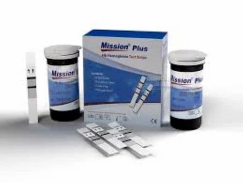 Mission Plus Hb Hemoglobin Test Strips