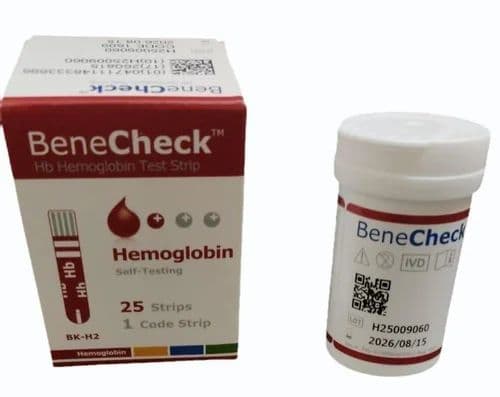 BeneCheck™ Hb Hemoglobin Test Strips