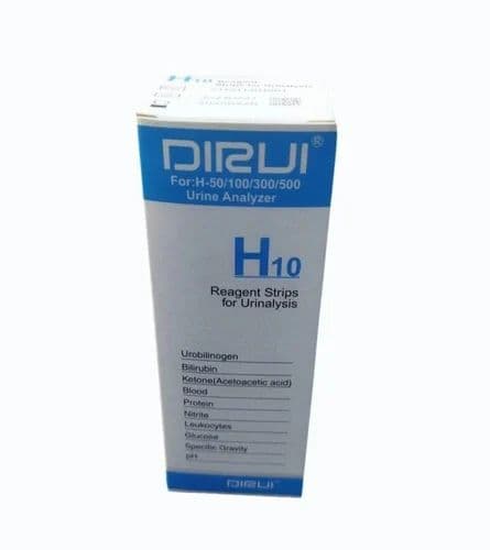 DIRUI H10 Urinalysis Reagent Strip